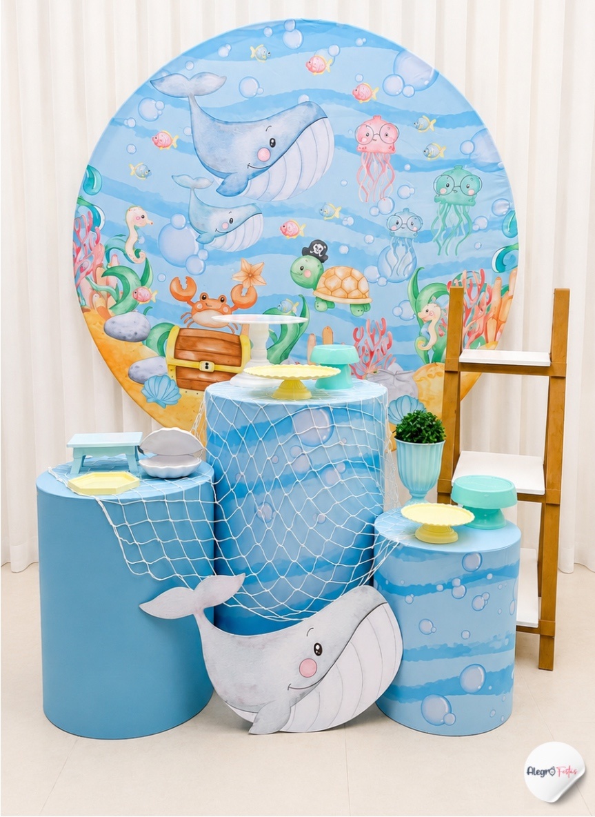 Fundo Do Mar 🐳 - Catálogo Online - Alegrô Festas