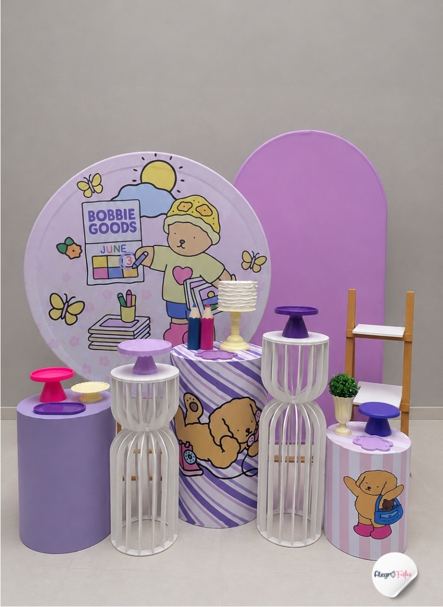 Bobbie Goods 3 Menina - Catálogo Online - Alegrô Festas