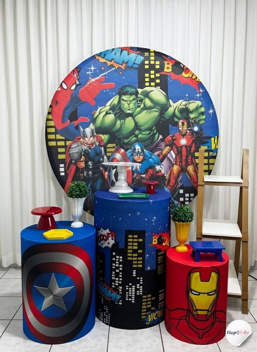 Heróis 🦸🏻‍♂️ - ALEGRÔ FESTAS