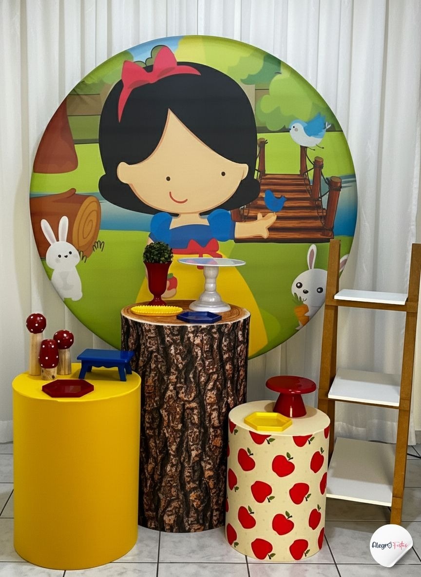 Branca de Neve 🍎 - ALEGRÔ FESTAS
