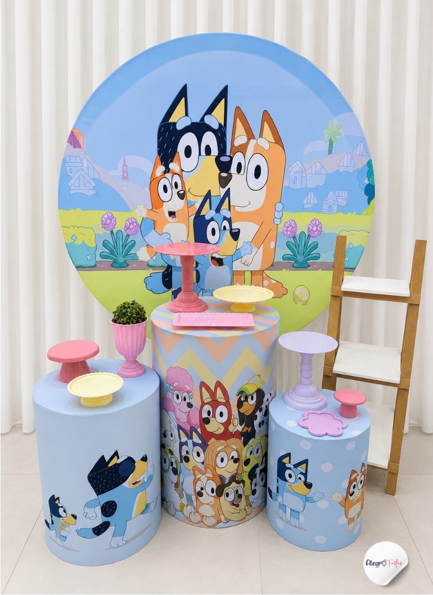 Bluey Feminino 💖 - Catálogo Online - Alegrô Festas