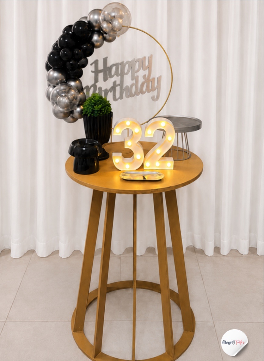 Happy Birthday S/ Painel - ALEGRÔ FESTAS