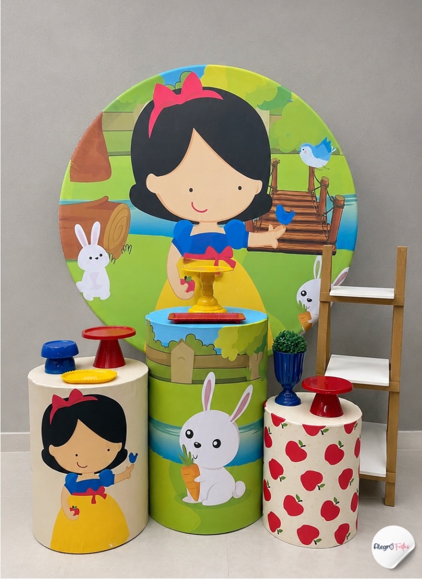 Branca de Neve 🍎 - Catálogo Online - Alegrô Festas