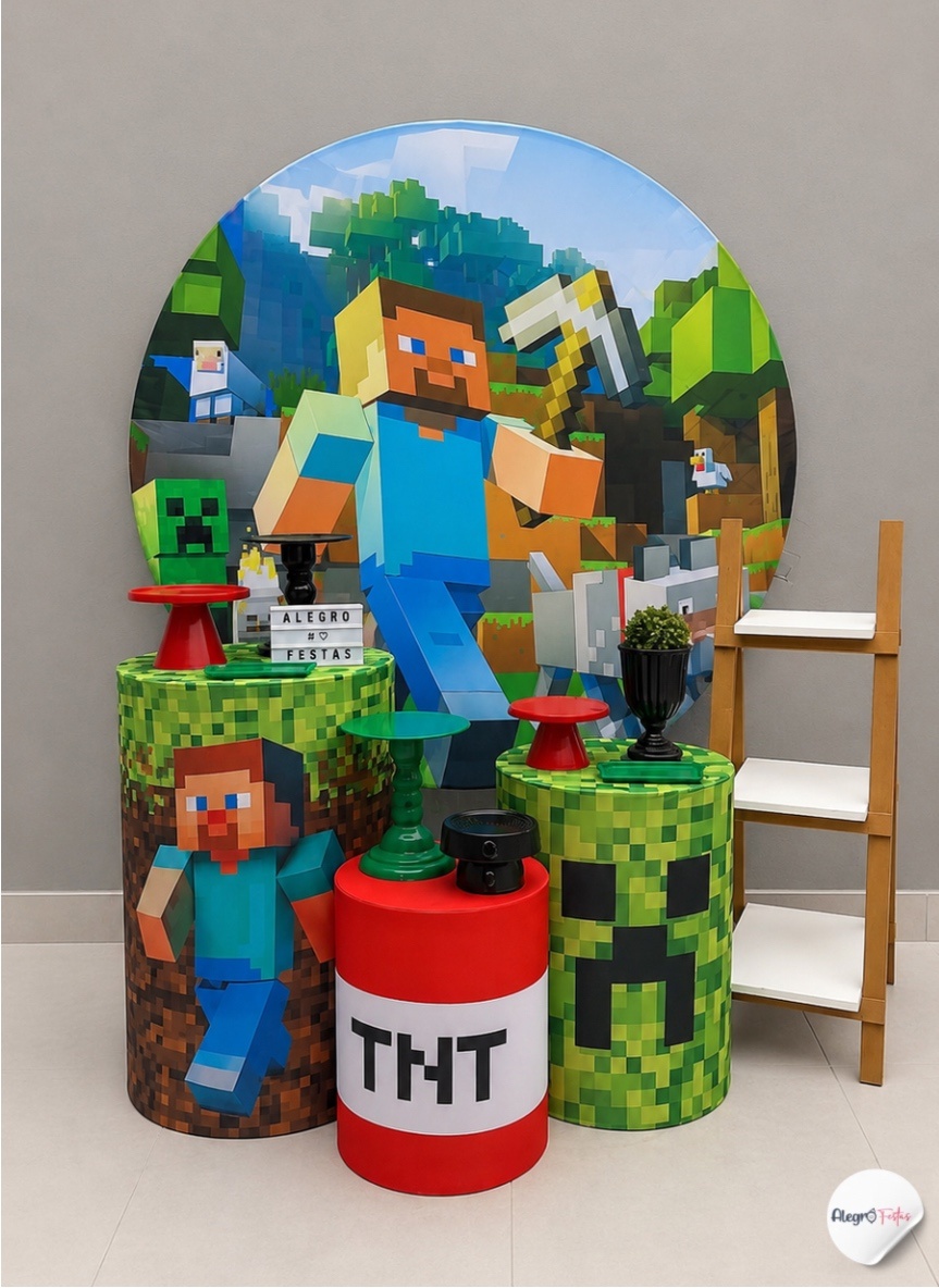 Minecraft 🧱 - Catálogo Online - Alegrô Festas