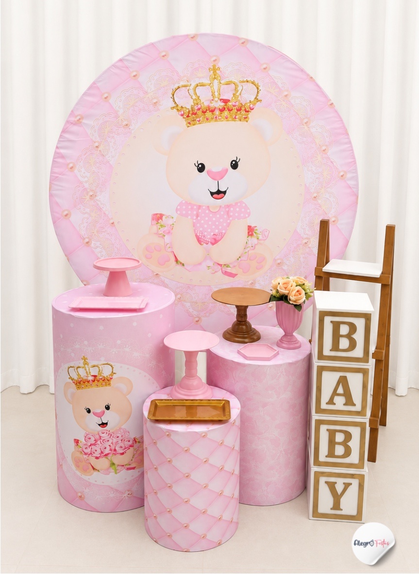 Chá de Bebê Menina 👶🏻 - Catálogo Online - Alegrô Festas
