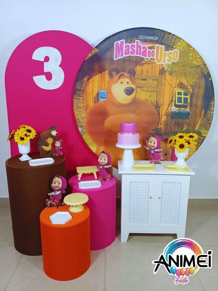 Masha E O Urso Ouro  - Animei Festa