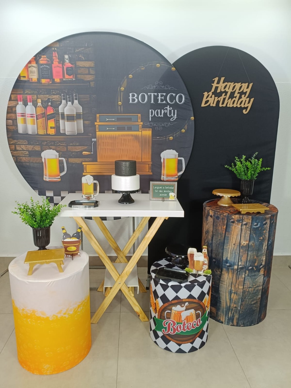 Boteco Mesa Cavalete - Animei Festa