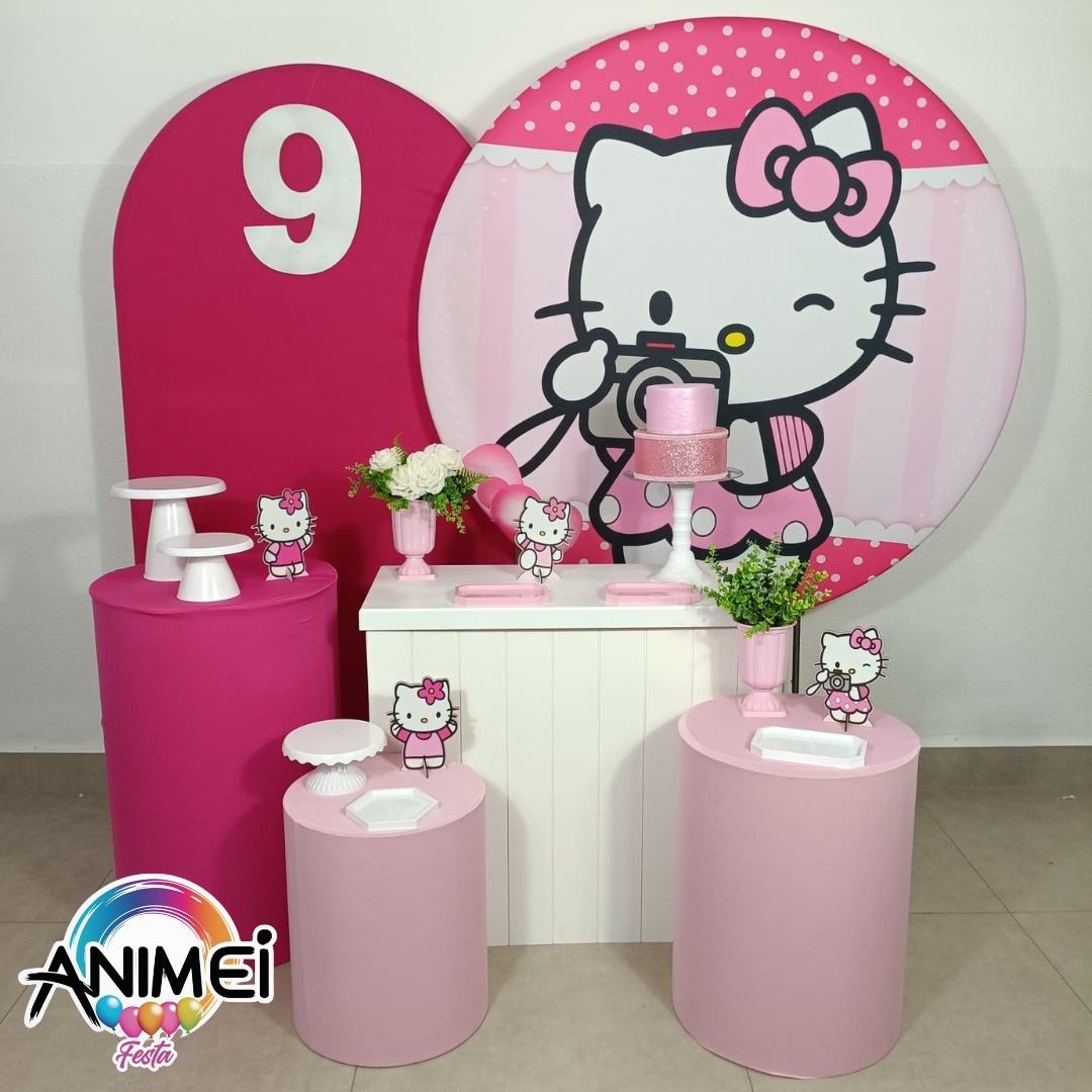 Hello Kitty Ouro - Animei Festa