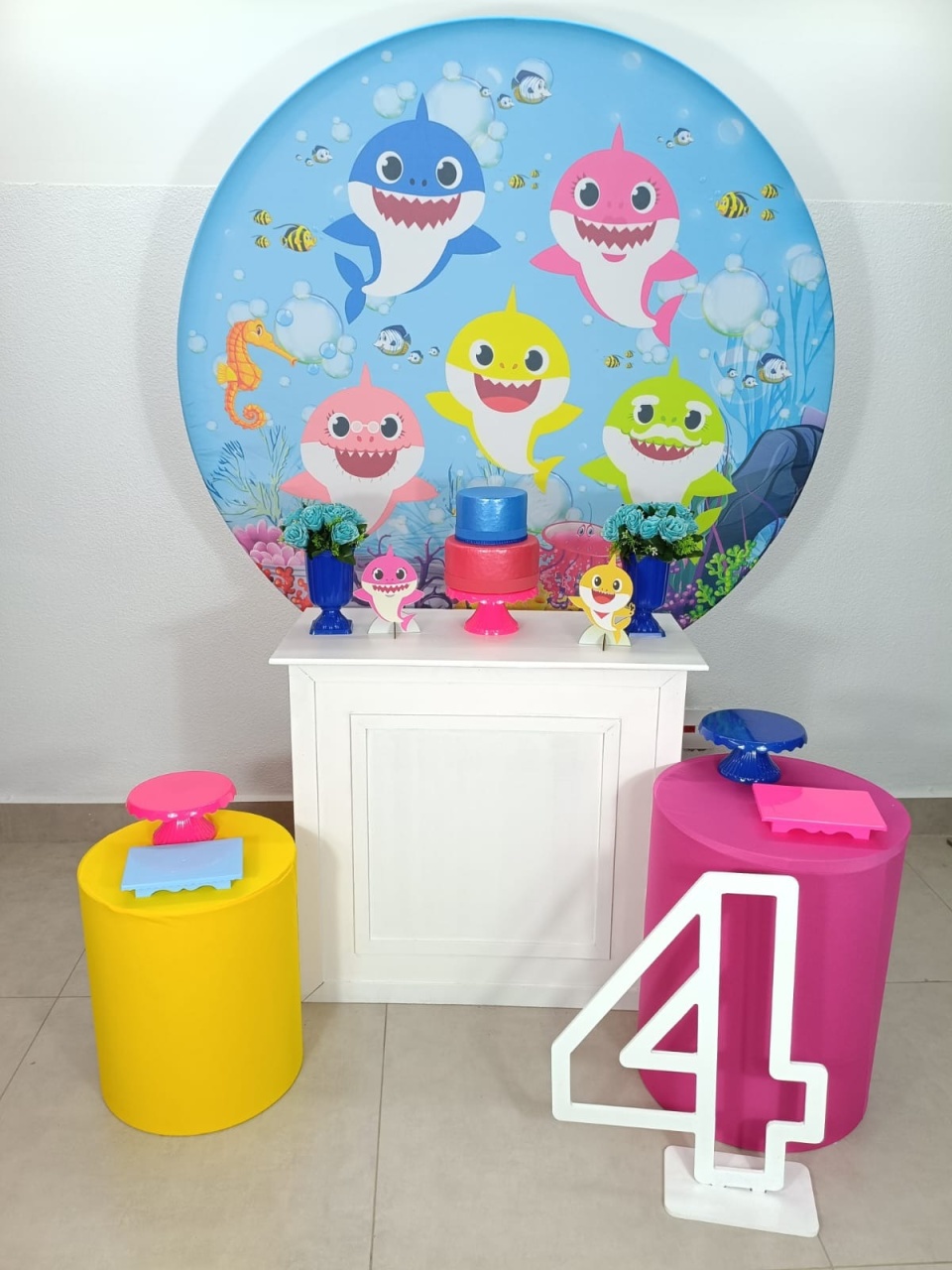 Baby Shark Prata  - Animei Festa