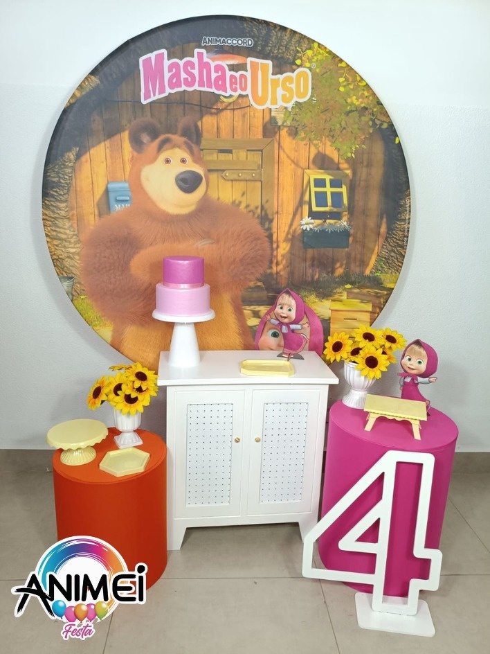 Masha E O Urso Prata - Animei Festa