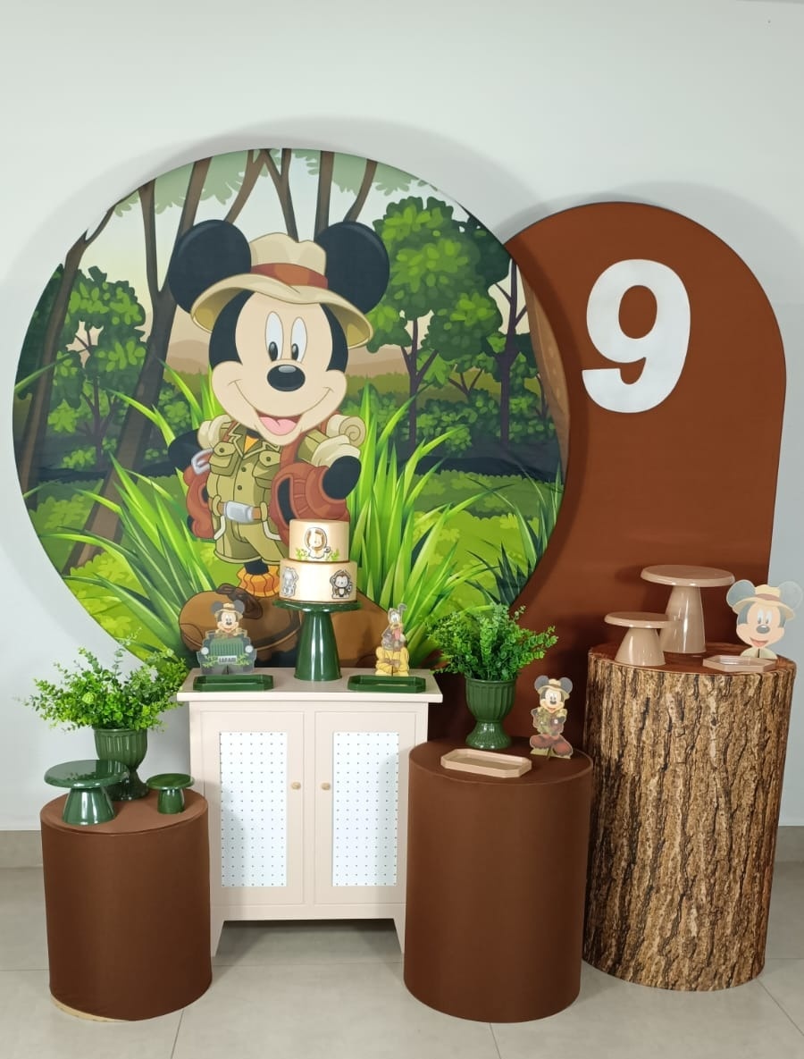 Mickey Safari Ouro - Animei Festa