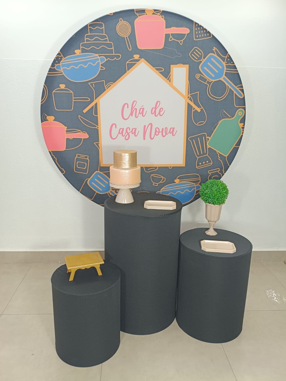 Cha de Casa Nova Bronze - Animei Festa