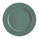 Sousplat Patinado Opala Verde Celadon - imagem 1