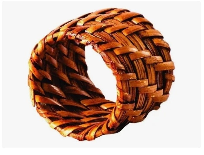 Porta Guardanapo Rattan - Lis Mesa Posta