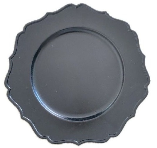 Sousplat Preto - Lis Mesa Posta