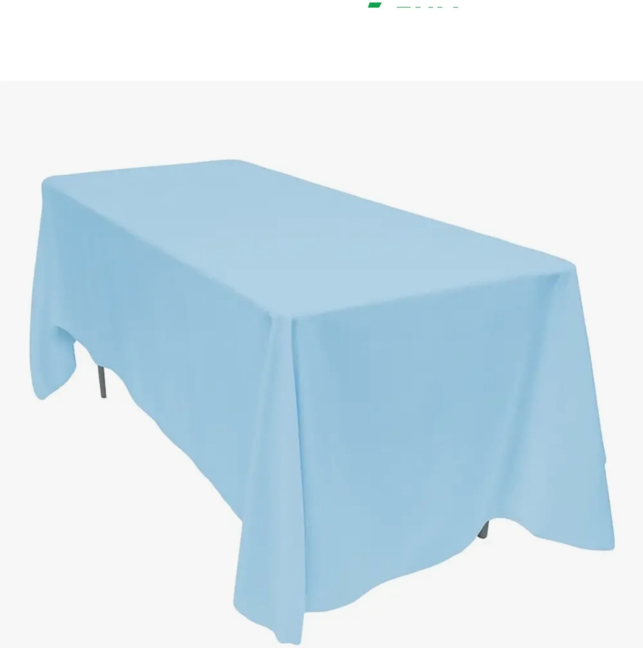 Toalha Azul Claro - Lis Mesa Posta catálogo, casamentos e festas em geral