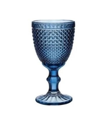 Taça Bico de Jaca Azul - Lis Mesa Posta