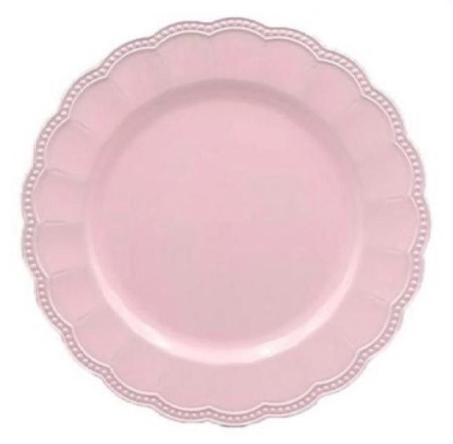 Sousplat Rosa - Lis Mesa Posta