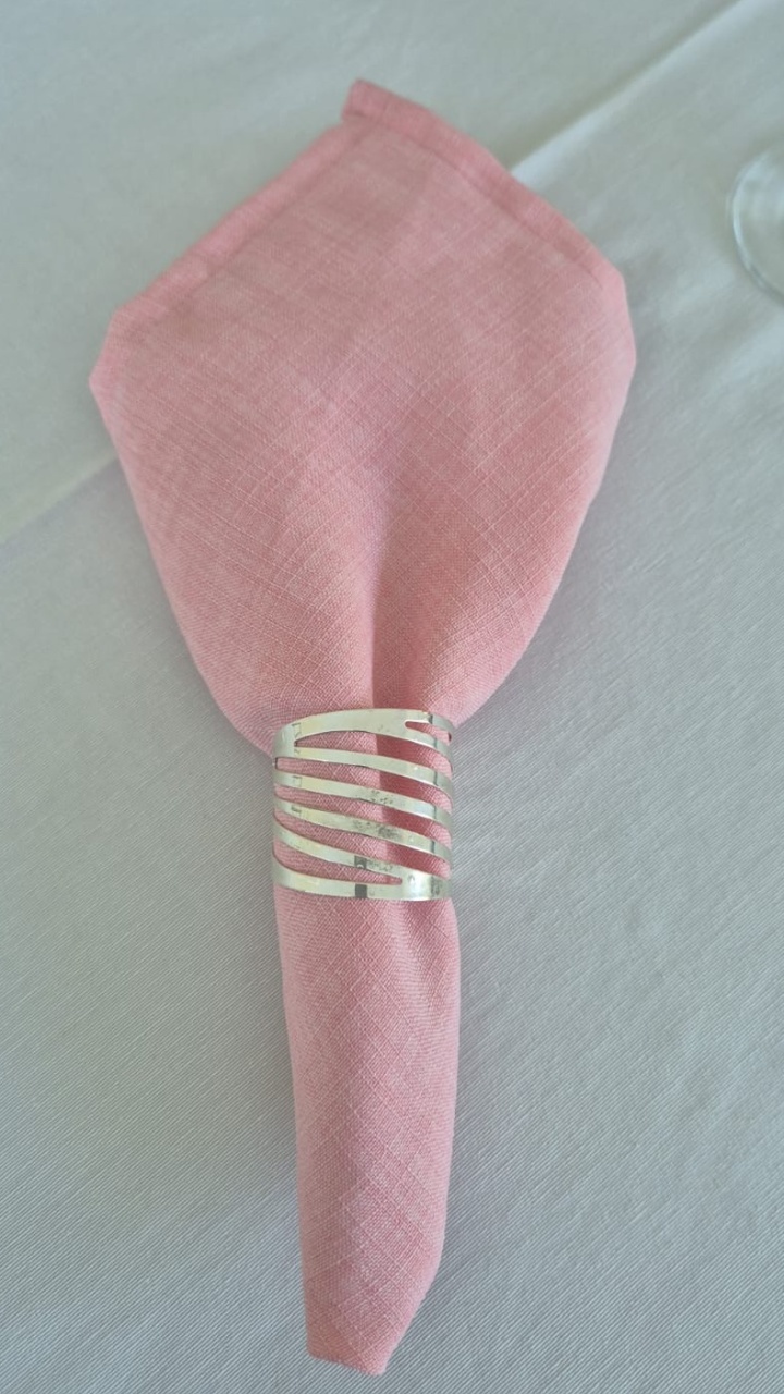 Guardanapo Rosa Chá - Lis Mesa Posta
