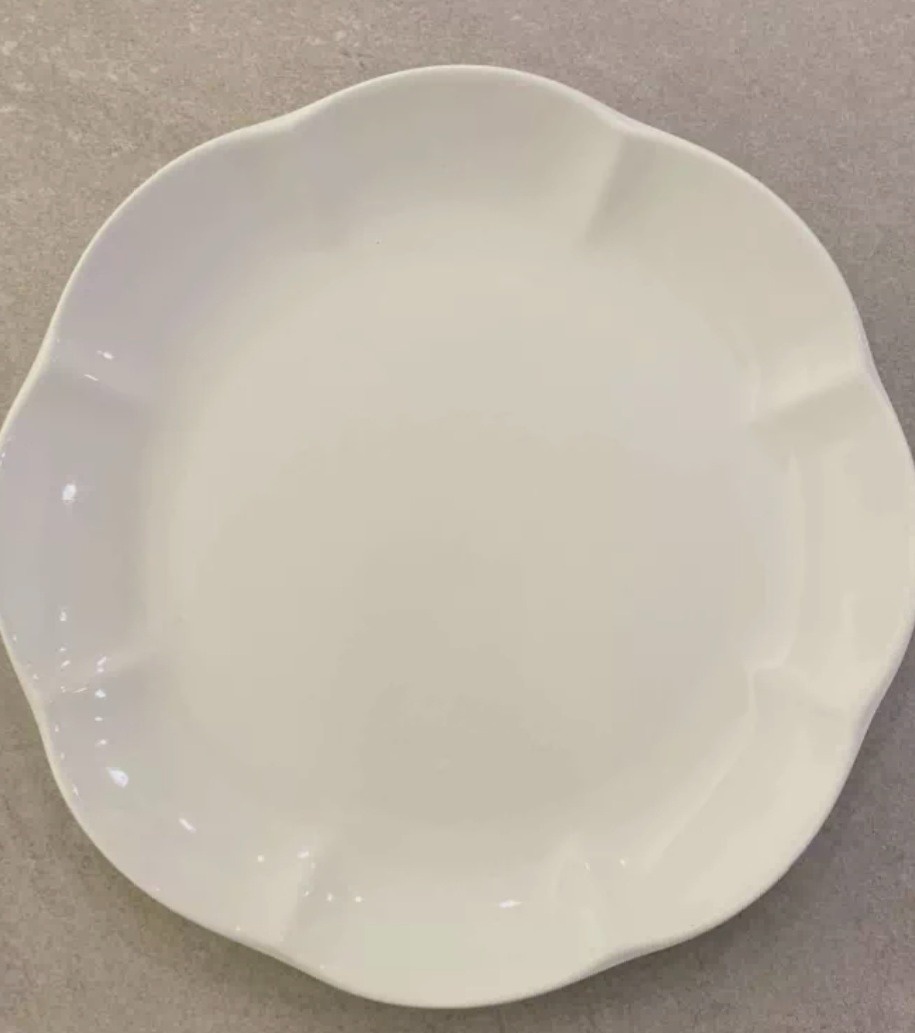 Prato Sobremesa Lyor 20Cm Flor - Lis Mesa Posta
