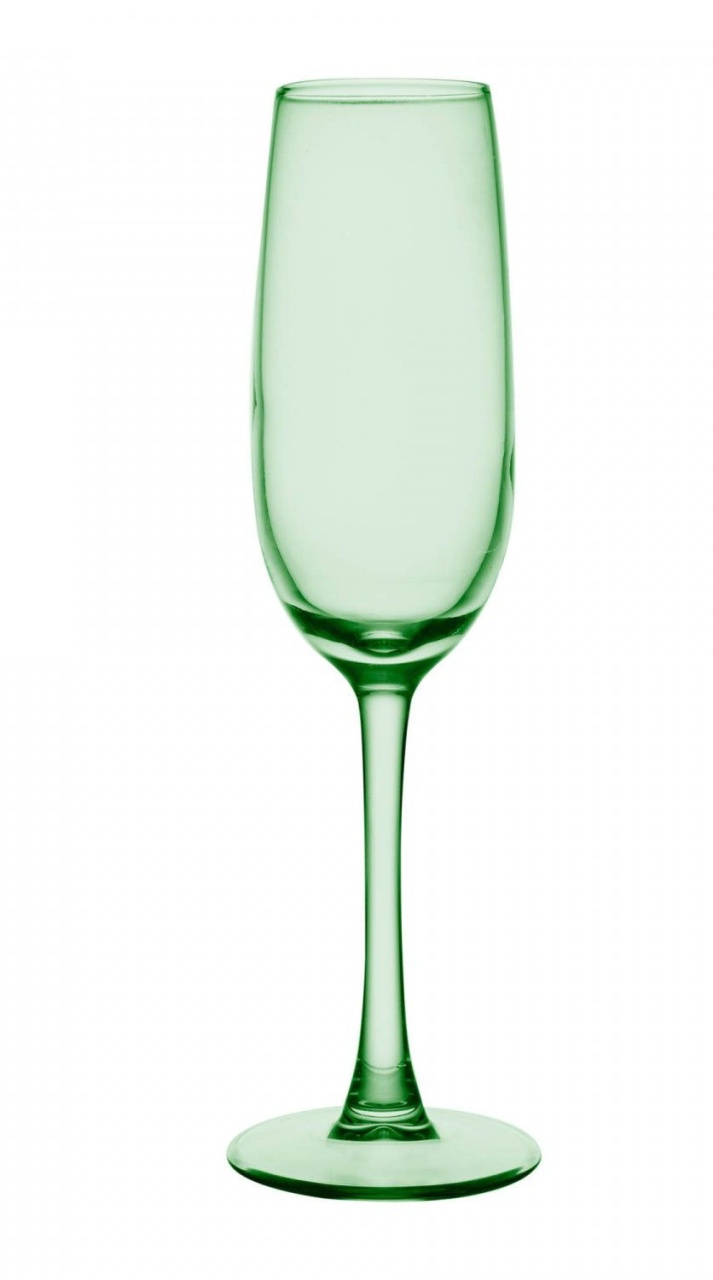 Taça de Champanhe Lyor Verde - Lis Mesa Posta