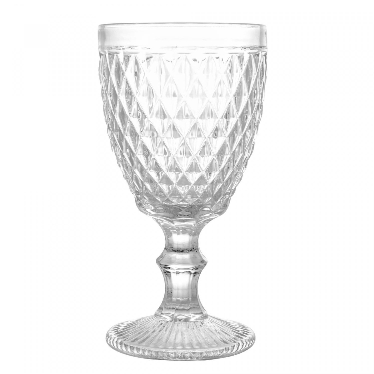 Taça Bico de Abacaxi Transparente - Lis Mesa Posta