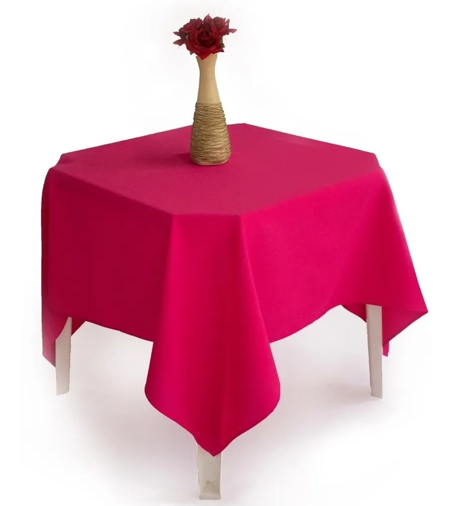 Toalha Quadrada Pink  - Lis Mesa Posta