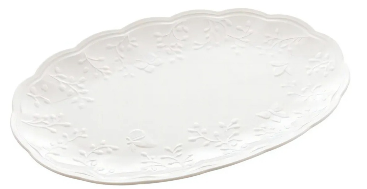 Travessa 31,5 Cm Borboletas - Lis Mesa Posta