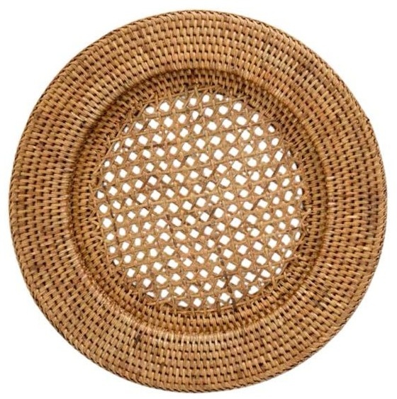Sousplat Rattan Furadinho - Lis Mesa Posta
