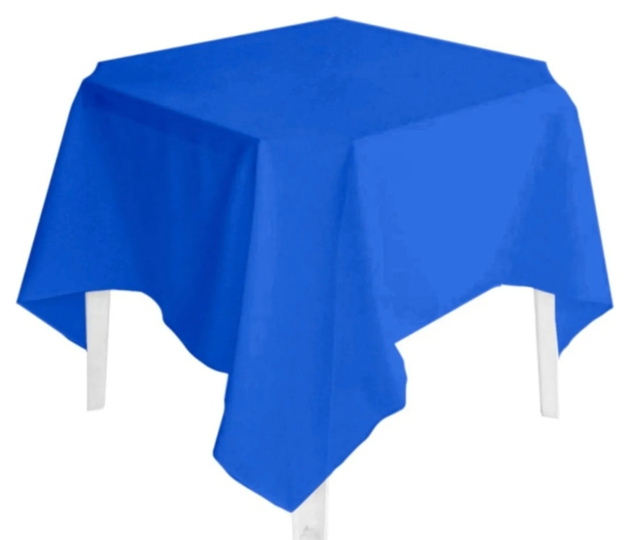 Toalha Quadrada Azul Royal  - Lis Mesa Posta
