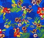 Toalha de Festa Junina Azul - Lis Mesa Posta