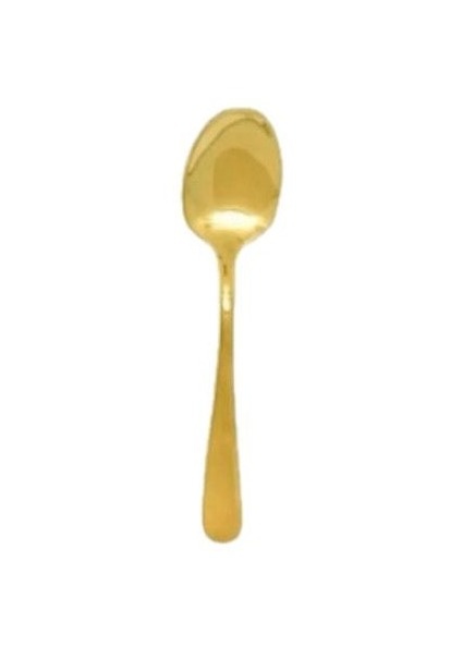 Colher de Sobremesa Dourado - Lis Mesa Posta