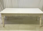 Mesa  Retangular Branca  - imagem 3