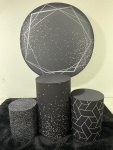 Preto Geométrico  - imagem 1