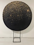 Preto Com Dourado Geométrico  - imagem 2