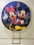 Painel Minnie E Mickey Castelo  - imagem 1