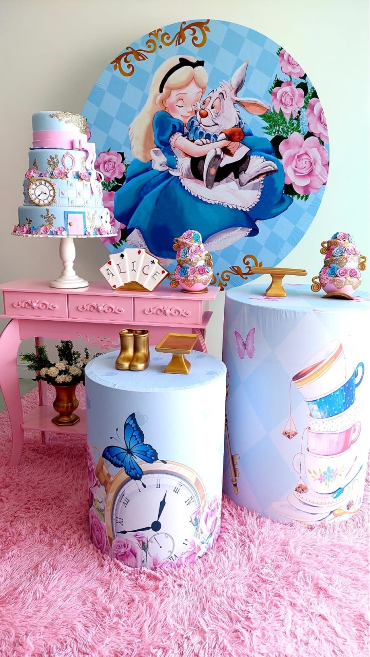 Alice No País das Maravilhas Ouro - Girassolfestas