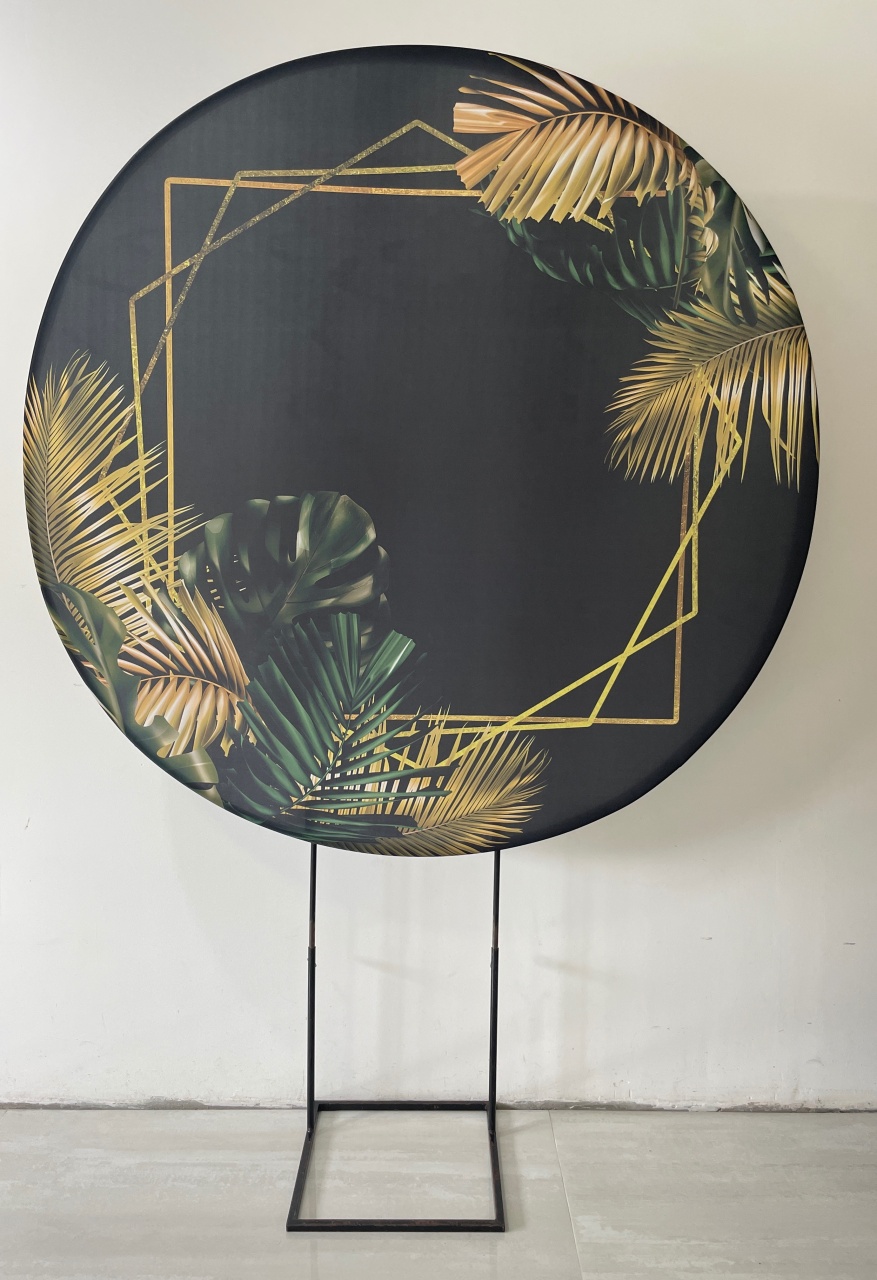 Preto Com Detalhes Verde  - Girassolfestas