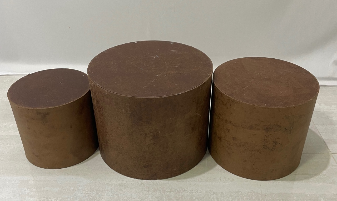 Trio Cilindros Mdf Mini  - Girassolfestas