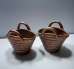 Mini Vaso Cesta Rose Gold Escuro - imagem 2