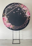 Preto Com Flores Rosa  - imagem 2