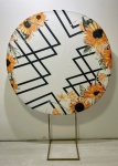 Girassol Com Detalhes Preto  - imagem 1