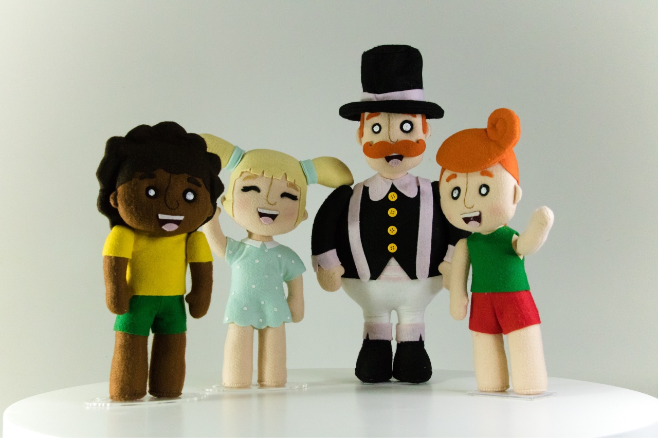 Feltro Turma Do Bita  - Girassolfestas