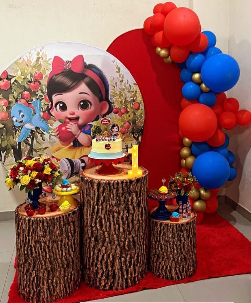 Branca de Neve Decoração - Mary festas 