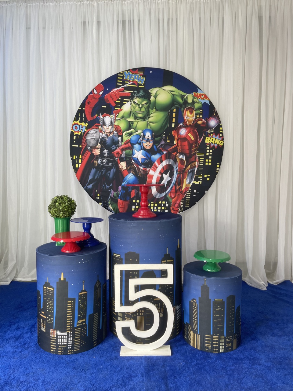 Vingadores - Mary festas 