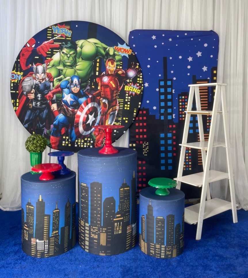 Vingadores Pegue Monte 3 - Mary festas 