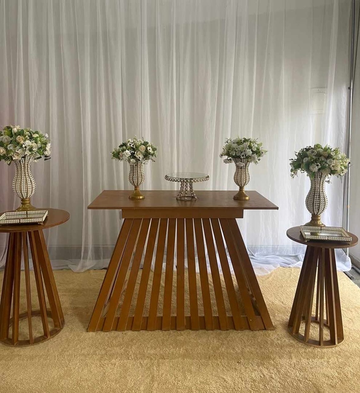 Mesas Rust Para Recep - Mary festas 