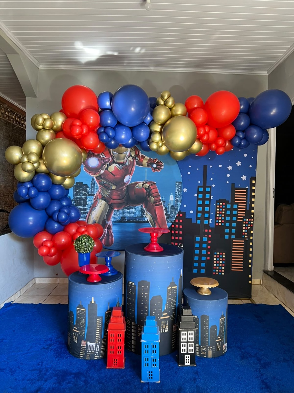 Homem de Ferro Dec - Mary festas 