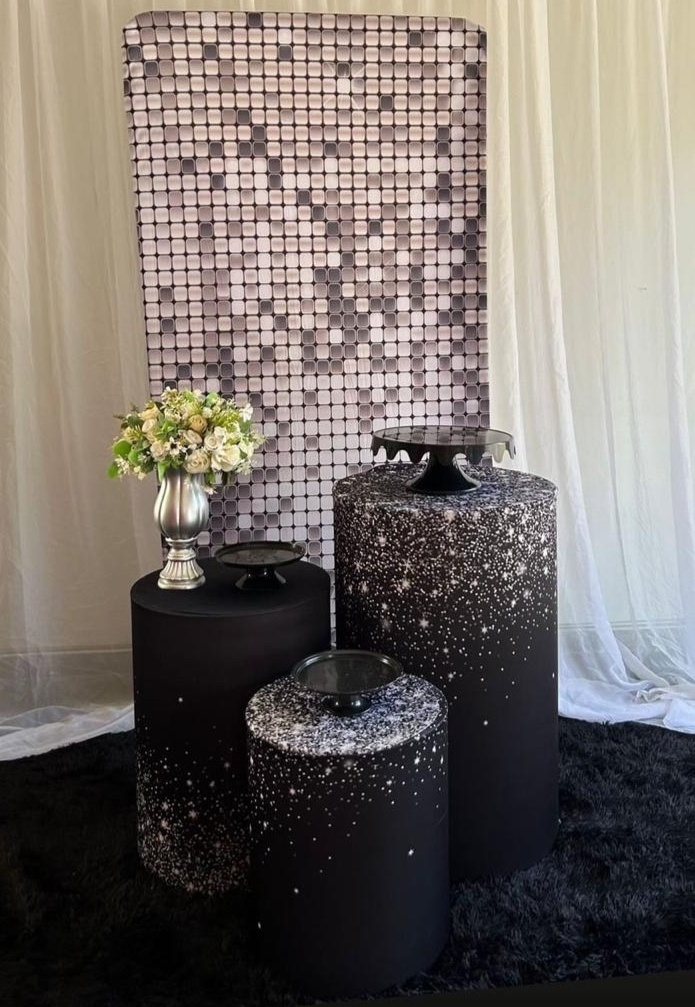 Kit Painel Tecido Shimmer - Mary festas 
