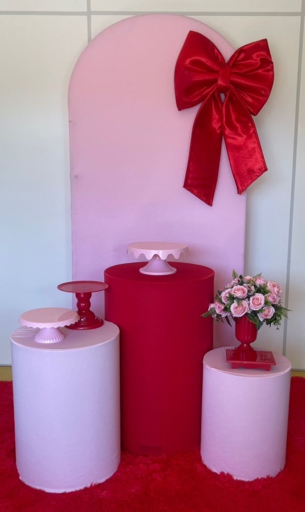 Rosa C Vermelho - Mary festas 